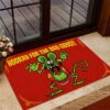 Rat Fink Hooray For The Bad Guys Hot Rod Door Mat