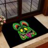 Rat Rod Fink Hot Rod Shop Door Mat