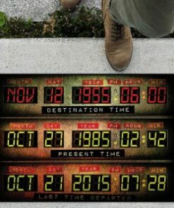 Hot Rod Back To The Future De Lorean Gmc Flux Capacity Door Mat