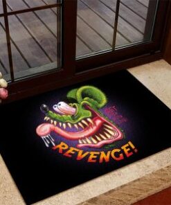 Personalized Hot Rod Revenge Rat Fink Door Mat