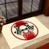 Mean Old Bastards Hot Rods Motorcycles Door Mat