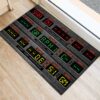 Btf Floor Mat Back To The Future De Lorean Door Mat