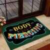 Hot Rod Body Piercing Door Mat