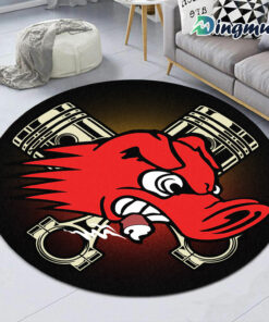 Clay Smith Hams Buena Pork Hot Rod Round Rug