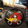 Custom Speed Shop Mr Horsepower Round Rug