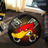 Duck Hot Rod Round Rug
