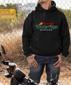 Personalized Hot Rod Garage Blocker Boys Old School T Shirt