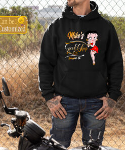 Old School Betty Boop Hot Rod T Shirts
