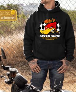 Angry Hot Rod Duck Speed Shop T Shirts