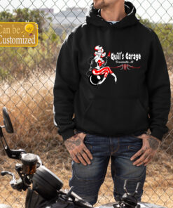 Personalized Pin Up Garage Pinstripe T Shirts