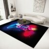 Funny Colorful Game Controller Doormat with Non-Slip Floor Area Rug