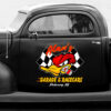 Personalized Garage And Race Cars Decal