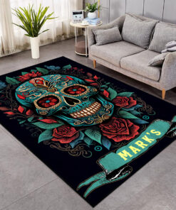 Alternative view of Personalized Tattoo Rug A Creative Way To Accentuate Your Space