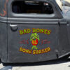 Personalized Distressed And Rusty BaD Bone Bone Shaker Decal