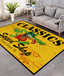 Alternative view of Personalized Rat Fink Classic Speed Shop Hot Rod Area Rug