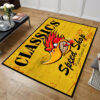 Personalized Mr Horsepower Classic Garage Hot Rod Area Rugs