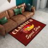 Personalized Mr Horsepower Devil Classic Speed Shop Area Rug