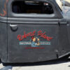 Personalized Hot Rod Garage Service Shop Vinyl Wrap Sticker