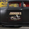 Personalized Hot Rod Garage Welding Shop Vinyl Wrap Sticker