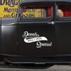 Personalized Hot Rod Speed And Sport Special Stickers