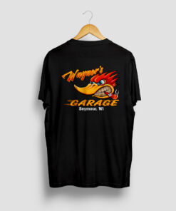 Personalized Woodpecker Hot Rod Garage Shirt