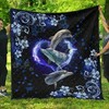 Amazing Dolphin Wer Quilt Bedding Set, Perfect for Home Decoration and Picnic, Gifts for Family