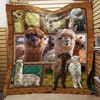 Alpaca Quilt Bedding Set Bedroom Decor, Gifts for Family
