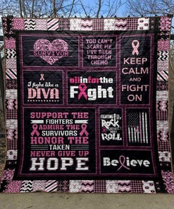 All In For The Fight Personalized Quilt Bedding Set Blanket - Perfect for Family Gifts and Bedroom Decor