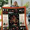 All I Want For Christmas Is Wine Quilt Bedding Set Blanket