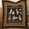 Alaskan Malamutes Quilt Bedding Set Blanket - Great for Bedroom Decoration and Family Gifts
