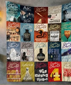 Agatha ChristieS Books Quilt Bedding Set Blanket Limited Quilt Bedding Set Blanket