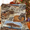 African Animal Quilt Bedding Set - Great Gifts for Family and Bedroom Decor