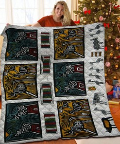 Africa Quilt Blanket Bedding Set Bedroom Decor, Gifts for Family