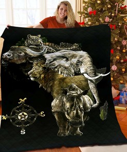 Africa Quilt Bedding Set Home Decor, Gifts for Family