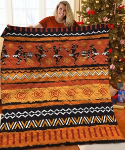 Africa Native Quilt Bedding Set - Perfect for Bedroom Decor and Family Gifts