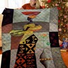 Africa Girl Personalized Quilt Bedding Set, Great for Bedroom Decoration and Family Gifts