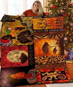 Afican Quilt Bedding Set Bedroom Decor, Gifts for Family