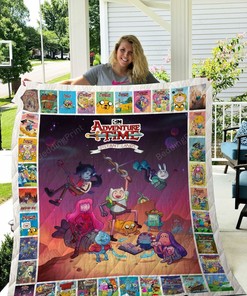 Adventure Time Quilt Bedding Set Blanket Finn, Jack, Bubblegum Vampire Queen