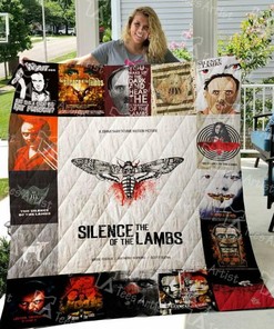 Add Some Mystery to Your Room with The Silence of the Lambs Quilt Bedding Set Blanket - Gifts for Family