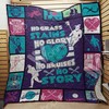 Add Lacrosse Girl Quilt Bedding Set Blanket to Your Bedroom Decor, Great for Family Gifts
