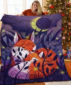 Add a Personalized Touch to Your Bedroom with Fox Quilt Bedding Set