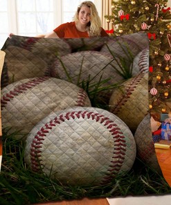 Add a Personal Touch to Your Room with Personalized Baseball Quilt Bedding Set, Gifts for Family