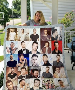 Adam Levine Quilt Bed Set Blanket for Home Decoration and Picnic, Great Gifts for Family
