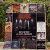 Ac/Dc Quilt Bedding Set Bedroom Decor, Gifts for Family