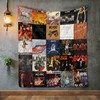 AC/DC Album Covers Personalized Quilt Bedding Set for Bedroom Decor or Picnic, Gifts for Family