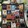 Ac Dc Quilt Bedding Set Blanket Limited Quilt Bedding Set Blanket Bedroom Decor, Gifts for Family