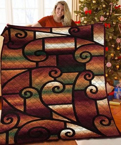 Abstract Quilt Bedding Set Bedroom Decor, Gifts for Family