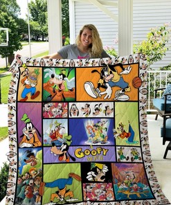 A Goofy Movie, Goofy Max, Disney Quilt Bedding Set Blanket Goofy Disney Gift For Fans