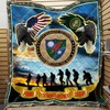 75th Ranger Regiment Personalized Quilt Bedding Set Blanket - Perfect for Family Gifts and Bedroom Decor