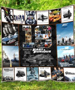 18 Years of Fast & Furious Personalized Quilt Bedding Set, Great for Bedroom Decoration and Family Gifts
